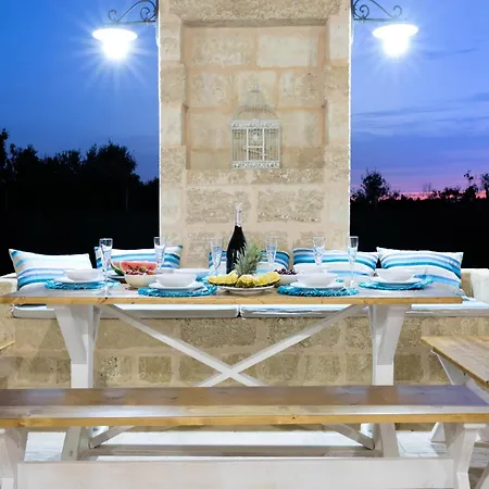 Detached Trullo Estate In Torre Suda Racale